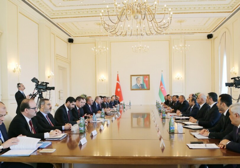В Баку состоялось 6-е заседание Совета стратегического сотрудничества Азербайджан - Турция