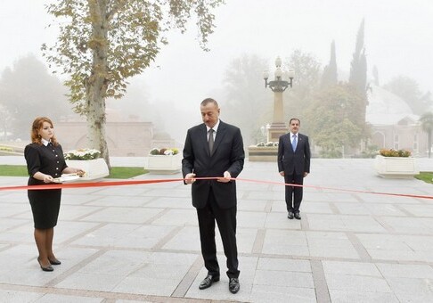 Президент Ильхам Алиев открыл ряд объектов в Гяндже (Фото-Обновлено)