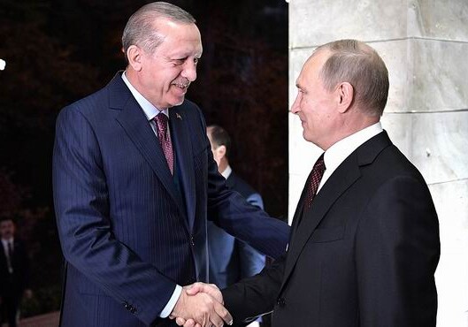 Путин и Эрдоган встретились в Сочи (Фото)