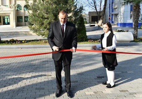 Ильхам Алиев принял участие в открытии ряда социальных и инфраструктурных объектов в Тертере (Фото-Обновлено)