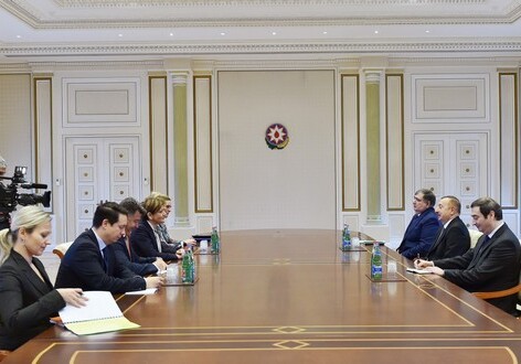 Президент Азербайджана принял хорватскую делегацию