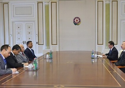 Президент Азербайджана принял индийскую делегацию