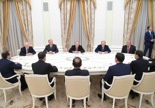 Президент России встретился руководителями органов безопасности и спецслужб государств СНГ (Фото)