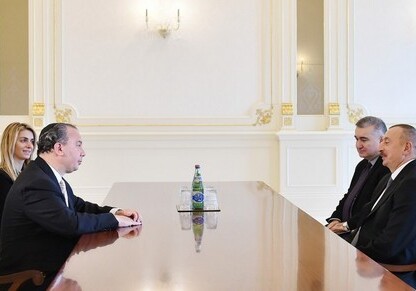 Президент Азербайджана принял главу Фонда этнического согласия