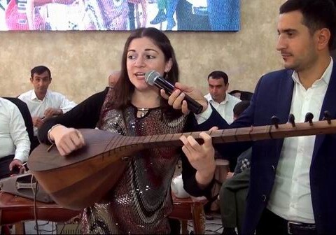 Американка шокировала гостей свадьбы в Газахе (Видео)