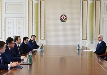 Президент Азербайджана принял министра экономического развития России