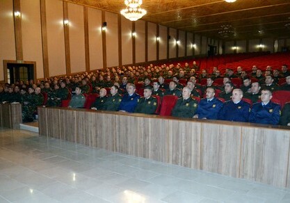 Проводятся сборы командиров в Отдельной общевойсковой армии (Фото-Видео)