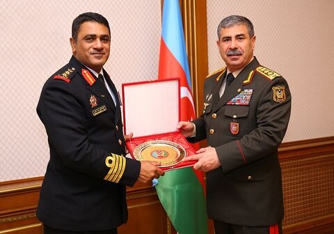 Международный совет военного спорта наградил Закира Гасанова медалью (Фото)