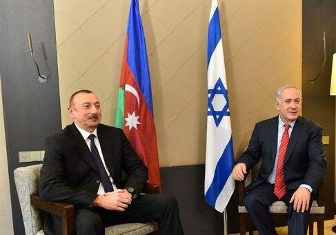 Ильхам Алиев встретился в Давосе с Биньямином Нетаньяху