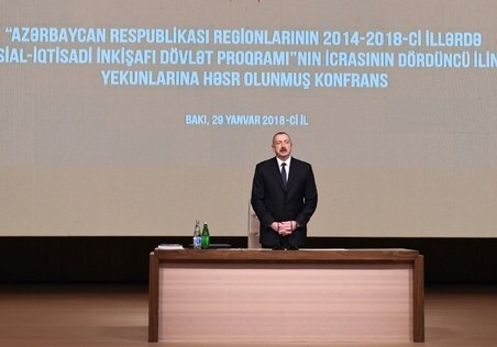 Президент Азербайджана принимает участие в конференции по исполнению Госпрограммы социально-экономического развития регионов (Обновлено-Фото)