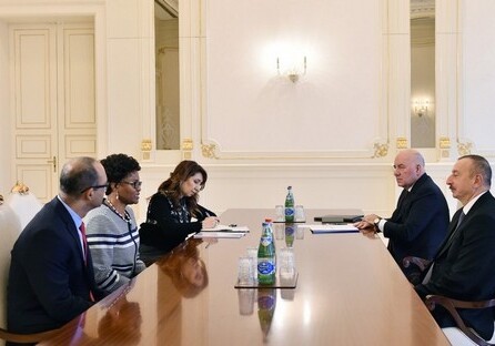 Президент Азербайджана принял регионального директора Всемирного банка по Южному Кавказу