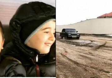 Настоящий адреналин: Эмин Агаларов покатал сыновей на «ВАЗ 2107» (Видео)