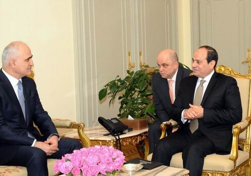 Президент Египта принял министра экономики Азербайджана (Фото)
