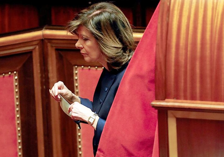 Председателем сената Италии впервые избрана женщина