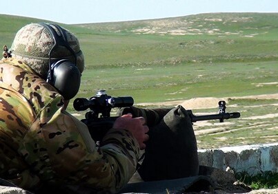 В Азербайджанской армии выявили лучших снайперов (Фото)