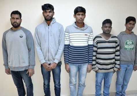За незаконное пересечение границы Азербайджана задержано 5 граждан Шри-Ланки