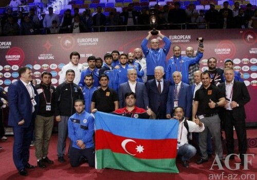 Азербайджан занял второе место в командном зачете чемпионата Европы