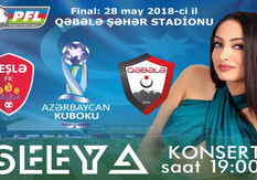 Известная певица споет в финале кубка Азербайджана по футболу (Видео)