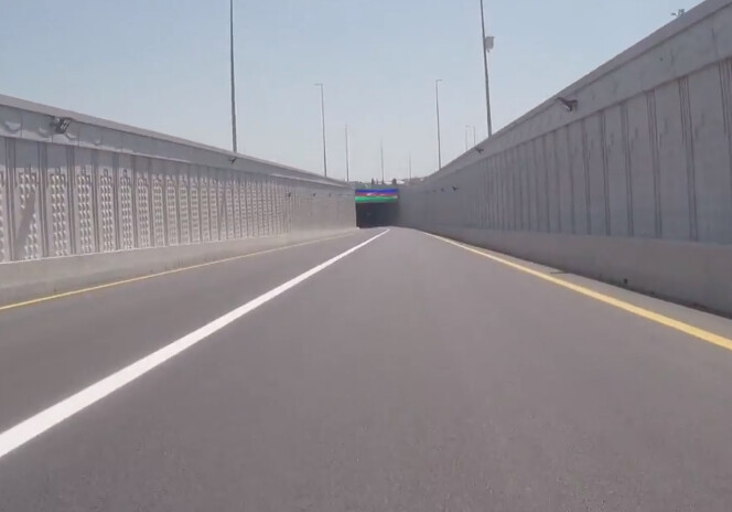 Как проехать с «Дарнагюля» через новый туннель у Олимпийского стадиона в Аэропорт? (Видео)