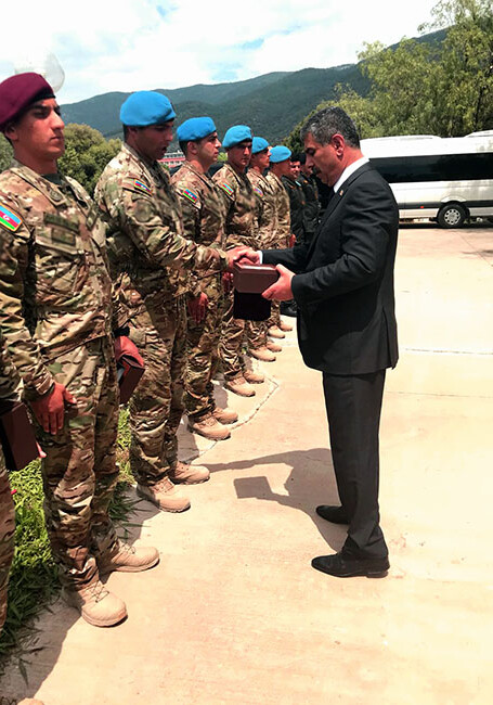 Закир Гасанов наградил азербайджанских военнослужащих, отличившихся в учениях «Efes-2018»