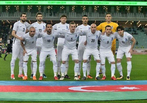 Сборная Азербайджана по футболу занимает 126-е место в рейтинге ФИФА