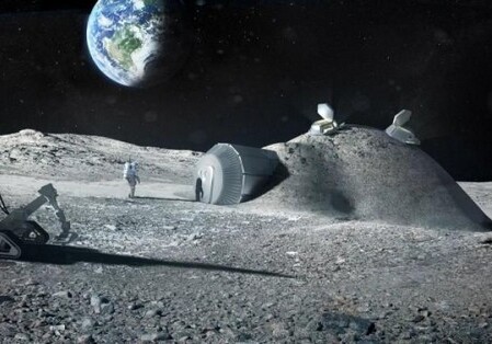 NASA построит на Луне ракетный завод
