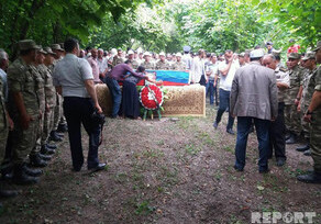 Похоронен погибший азербайджанский солдат (Фото)