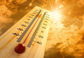 С 25 июля температура воздуха в Азербайджане вновь повысится