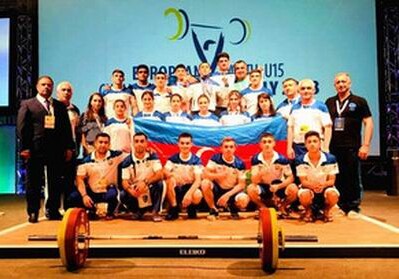 Сборная Азербайджана по тяжелой атлетике стала победителем чемпионата Европы