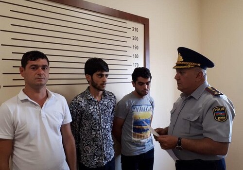 В Баку арестованы автохулиганы из свадебного кортежа (Видео) 