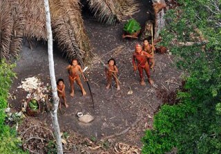 Обнаружено неизвестное ранее племя Амазонки (Видео)
