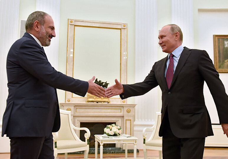 Пашинян – Путину: «Наши страны опираются на принцип невмешательства в дела друг друга»
