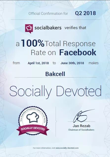 Bakcell получила очередную награду за активную работу в соцсетях