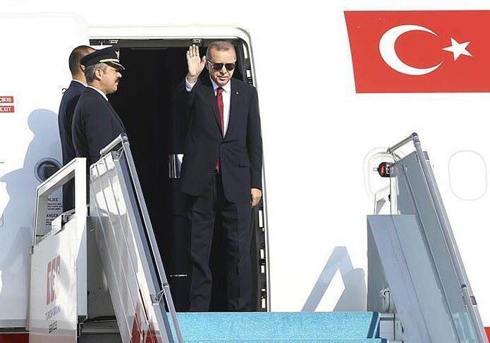 Президент Турции отбыл в Сочи