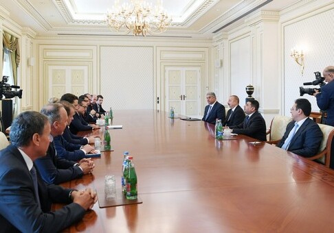 Президент Азербайджана принял вице-канцлера Австрии