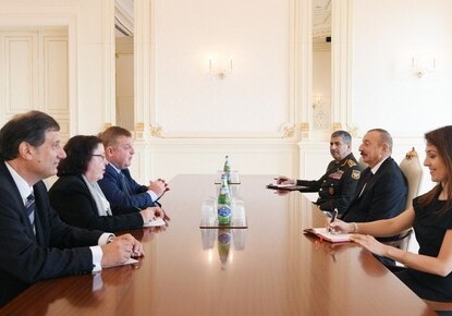Президент Ильхам Алиев принял заместителя премьер-министра Болгарии