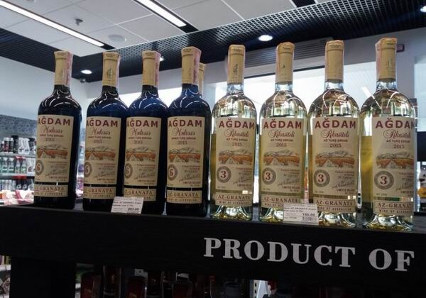 Легендарное азербайджанское вино «Агдам» на рынках Украины