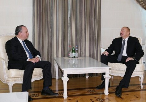 Президент Азербайджана принял главу Фонда этнического взаимопонимания США