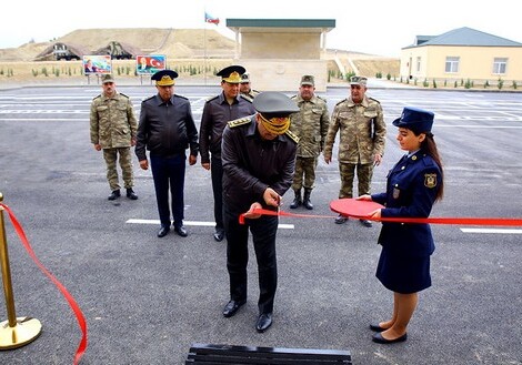 Состоялось открытие новой воинской части ВВС  Азербайджана (Фото-Видео)