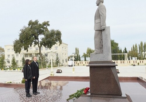 Президент Азербайджана прибыл в Агдамский район