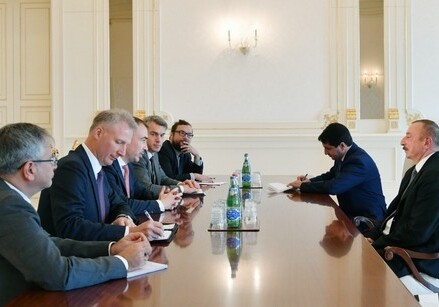 Президент Азербайджана принял специального представителя Евросоюза