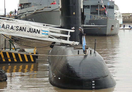 В Аргентине объявят траур после обнаружения подлодки San Juan