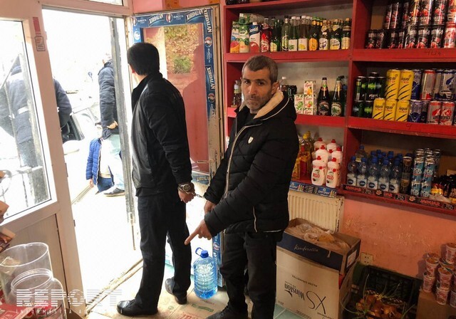 В Хырдалане задержаны грабители, укравшие аппарат PayPoint (Фото)