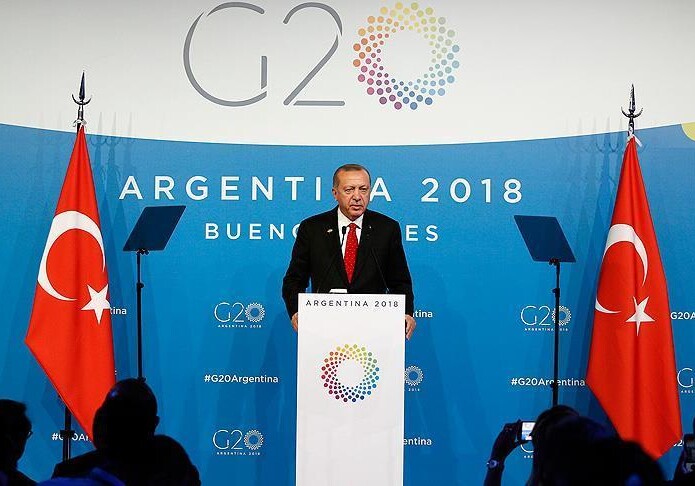 Президент Турции в рамках саммита G20 провел ряд встреч