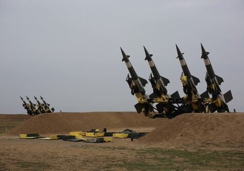 Части ПВО Азербайджанской армии провели учения с боевой стрельбой (Фото)