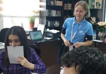 Российские волонтеры: «В Азербайджане высокий уровень владения литературным русским языком»