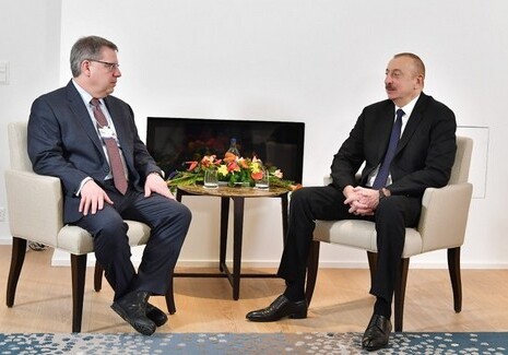Состоялась встреча президента Азербайджана с президентом The Boston Consulting Group (Фото)