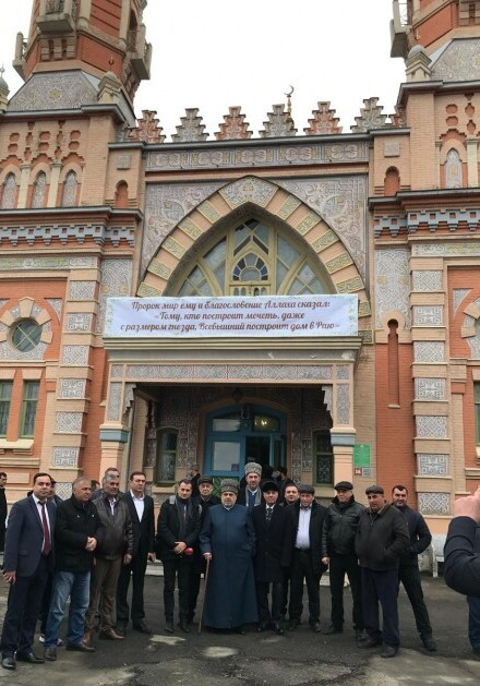 Азербайджанская делегация приняла участие в открытии во Владикавказе мечети Мухтарова (Фото)