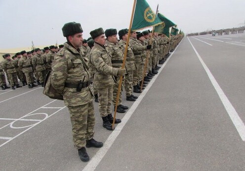 В частях ВС Азербайджана проведены тренировки по боеготовности (Фото)