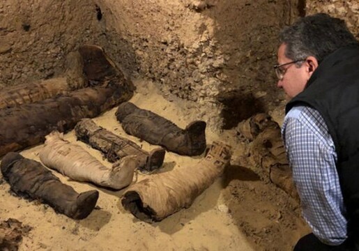 В Египте нашли гробницу с 50 древними мумиями (Видео)